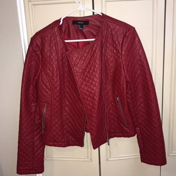 Forever 21 Leather Jacket - Picture 1 of 3